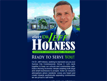 Tablet Screenshot of electjeffholness.com